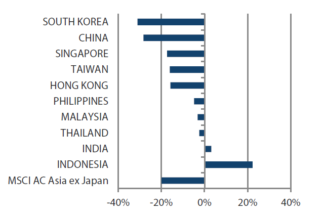 MSCI AC Asia ex Japan Index year