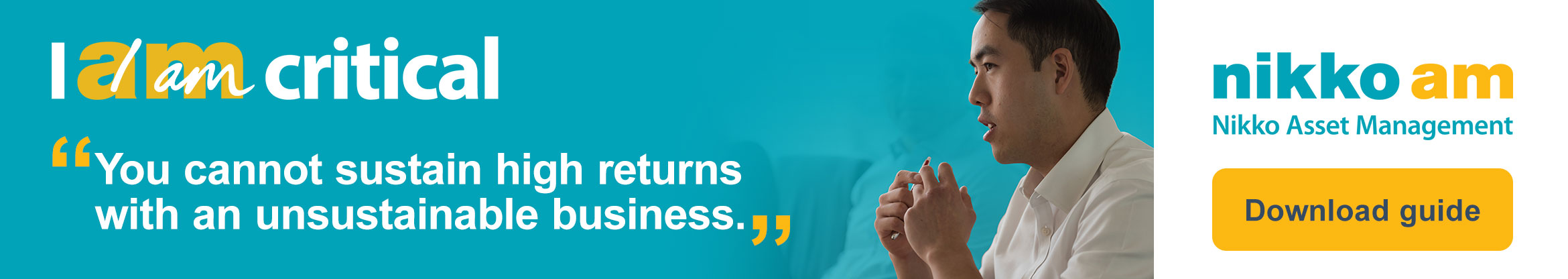 You cannot sustain high returns with an unsustainable business